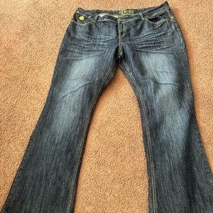 Dereon boot cut jeans